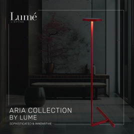ARIA 36 PODNA LAMPA 12W 3000K CRVENA