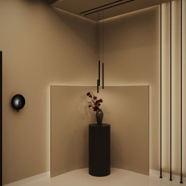 AURORA 7 ZIDNA LAMPA 2W 3000K