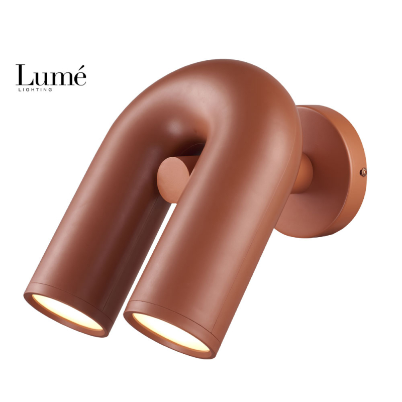 REGINA 11 ZIDNA LAMPA MAT CRVENA