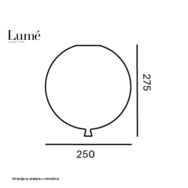 REGINA 17 ZIDNA LAMPA BELA