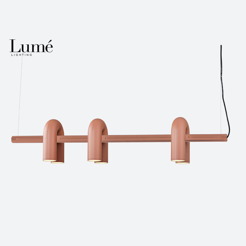 REGINA 21 LUSTER 6*GU10 TERAKOTA