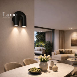 REGINA 11 ZIDNA LAMPA CRNA