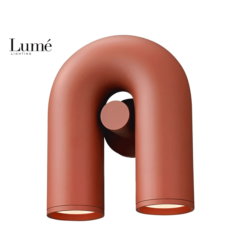 REGINA 11 ZIDNA LAMPA MAT CRVENA