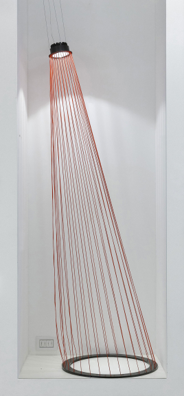 AURORA 11 LUSTER 24W 3000K CRVENA