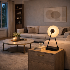 LUNA 239 STONA LAMPA 8W 3000K DIMABILNA