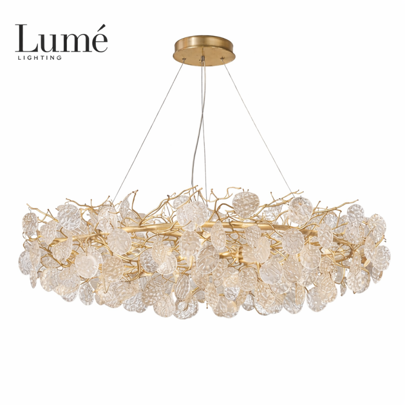 LUNA 167 LUSTER 8*G9 BRONZA
