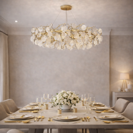 LUNA 167 LUSTER 8*G9 BRONZA