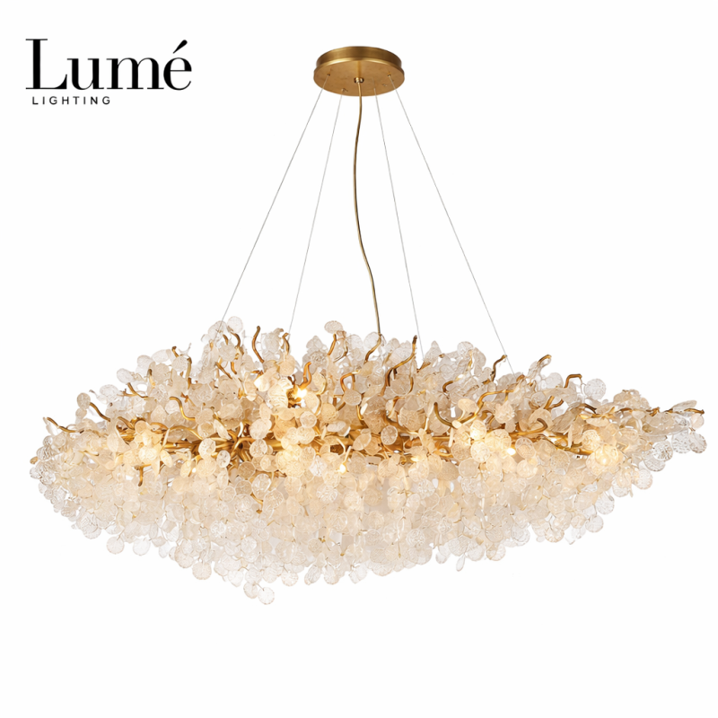 LUNA 204 LUSTER 20*G9 BRONZA