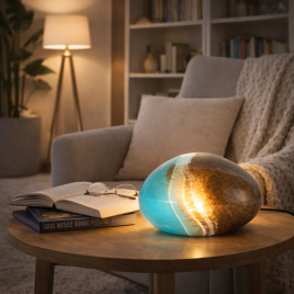 LUNA 314 STONA LAMPA 1*E14