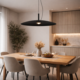 AURORA 26 VISILICA 12W 3000K CRNA