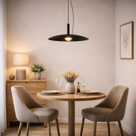 AURORA 25 VISILICA 8W 3000K CRNA