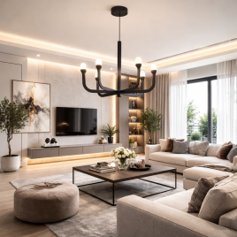 AURORA 29 LUSTER 26W 3000K CRNA