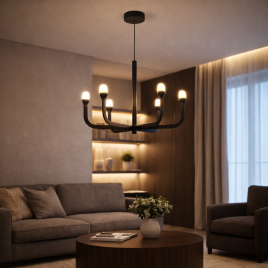 AURORA 29 LUSTER 26W 3000K CRNA