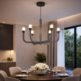 AURORA 29 LUSTER 26W 3000K SIVA