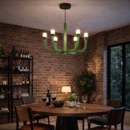 AURORA 29 LUSTER 26W 3000K TAMNO ZELENA