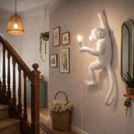 REGINA 16 ZIDNA LAMPA BELA