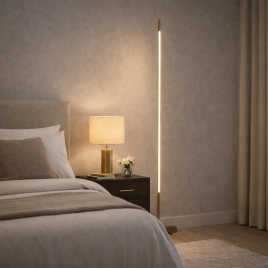 ARIA 6 PODNA LAMPA LED 17W ZLATO