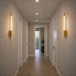 ARIA 5 ZIDNA LAMPA 4W 3000K ZLATO