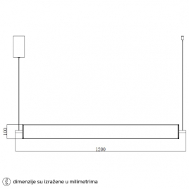AURORA 46 LUSTER 30W 3000K