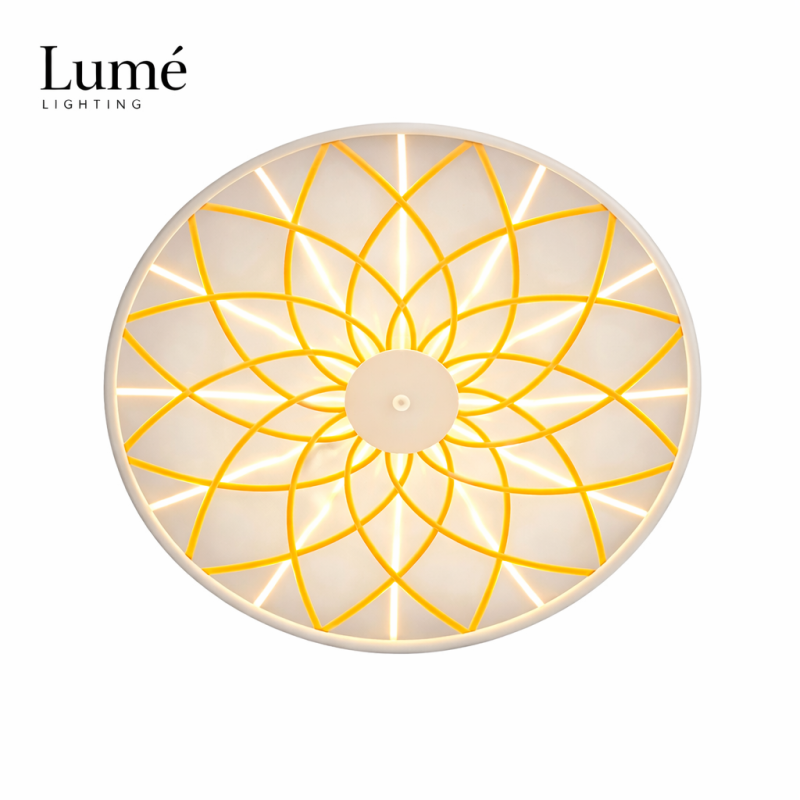 AURORA 8 PLAFONSKA SVETILJKA 24W 3000K BELA/ZUTA