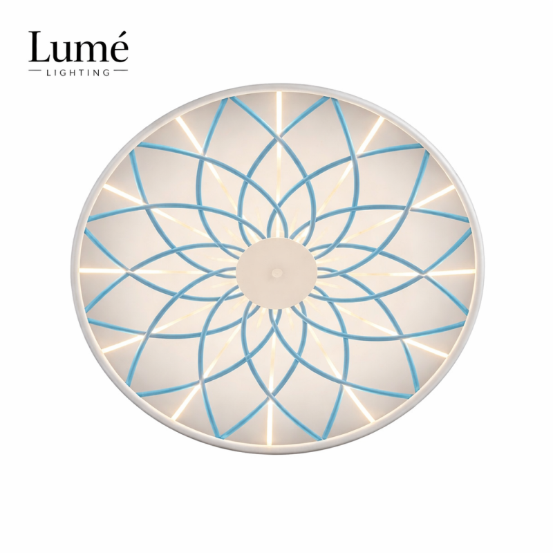 AURORA 8 PLAFONSKA SVETILJKA 24W 3000K BELA/PLAVA