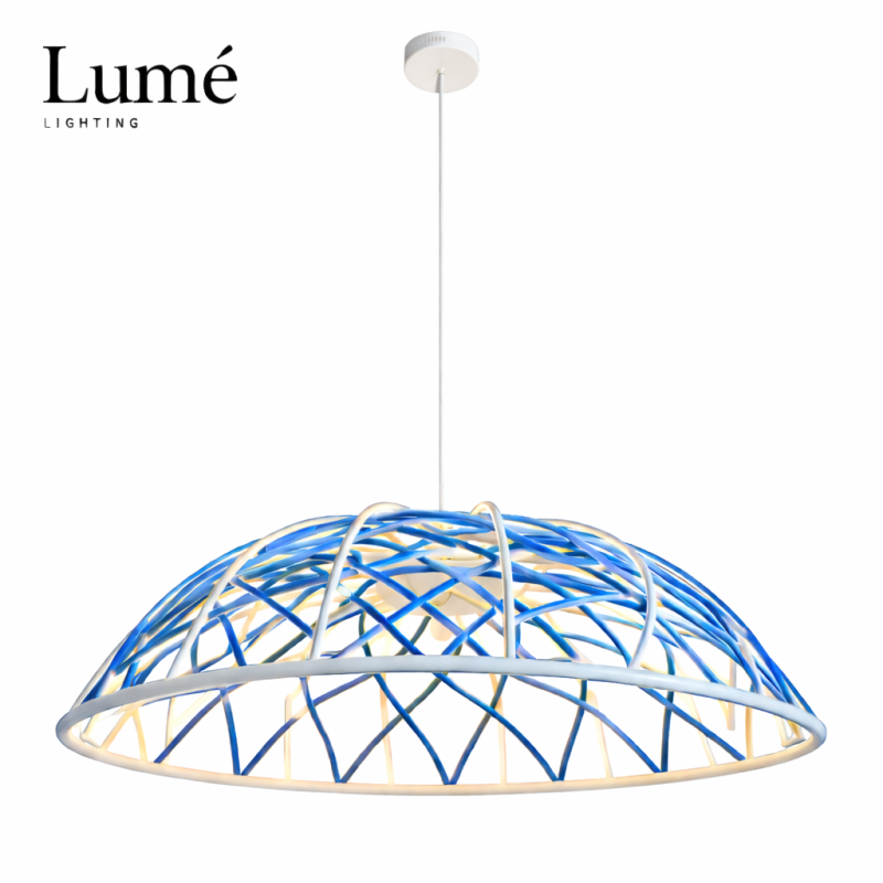 AURORA 9 VISILICA 38W 3000K BELA/PLAVA