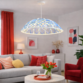 AURORA 9 VISILICA 38W 3000K BELA/PLAVA