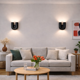 REGINA 11 ZIDNA LAMPA CRNA