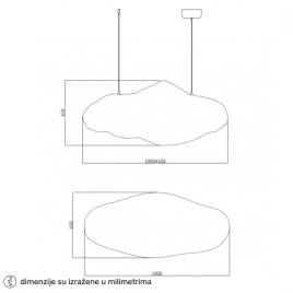 AURORA 42 LUSTER 21W 3000K