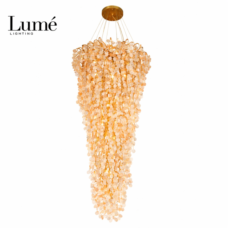 LUNA 205 LUSTER 25*G9 BRONZA