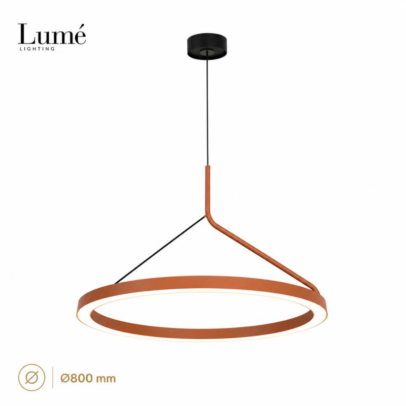 AURORA 28 VISILICA 38W 3000K TERAKOTA
