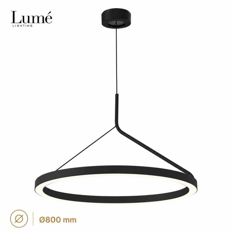 AURORA 28 VISILICA 38W 3000K CRNA