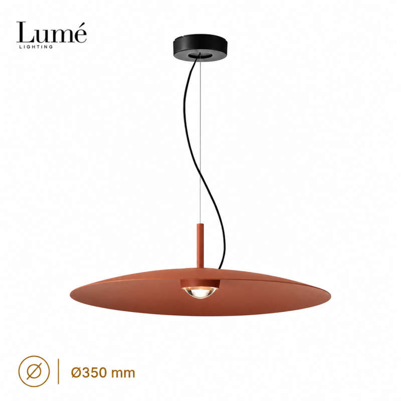 AURORA 25 VISILICA 8W 3000K TERAKOTA
