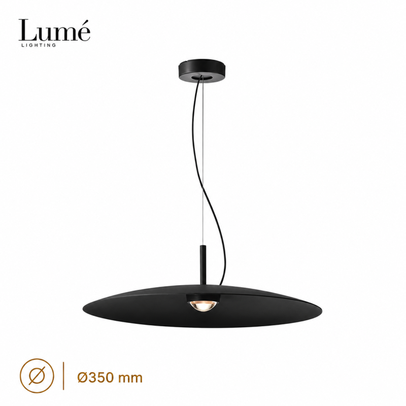 AURORA 25 VISILICA 8W 3000K CRNA