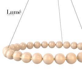 BELORE 7 LUSTER LED DIMABILAN 72W 3000K ZLATO