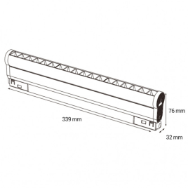 MAGNETIC SVETILJKA LED14 20W 3000K 30° 48V DC