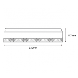 MAGNETIC SVETILJKA LED24-20W 3000K 30° 48V DC